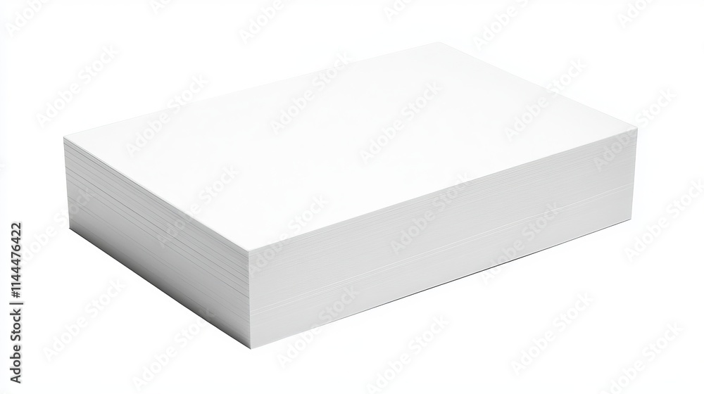 Index Cards: A stack of plain white index cards with sharp edges, isolated on a white background. Index Cards: A stack of plain white index cards with sharp edges, isolated on a white background.