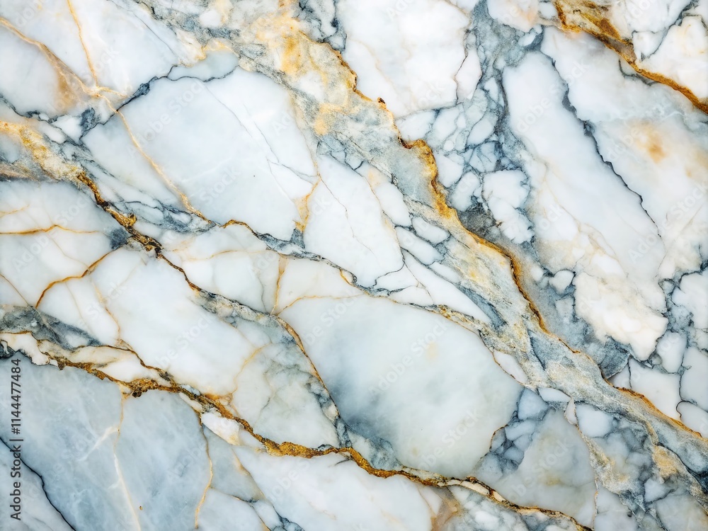 White Marble Texture Close-Up: Detailed Grey Veining, Urban Exploration Photography, Generative AI Image White Marble Texture Close-Up: Detailed Grey Veining, Urban Exploration Photography, Generative AI Image