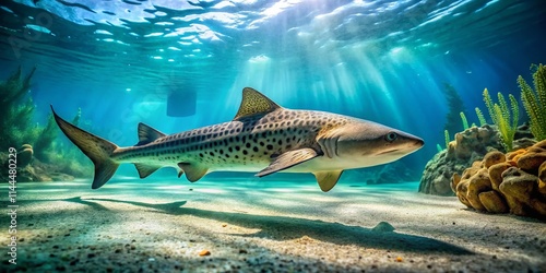 Wallpaper Mural Zebra Shark Aquarium, Underwater Photography, Stegostoma Tigrinum, Fish, Ocean Life, Marine Animal, Aquarium Fish,  Sea Life, Underwater World Torontodigital.ca