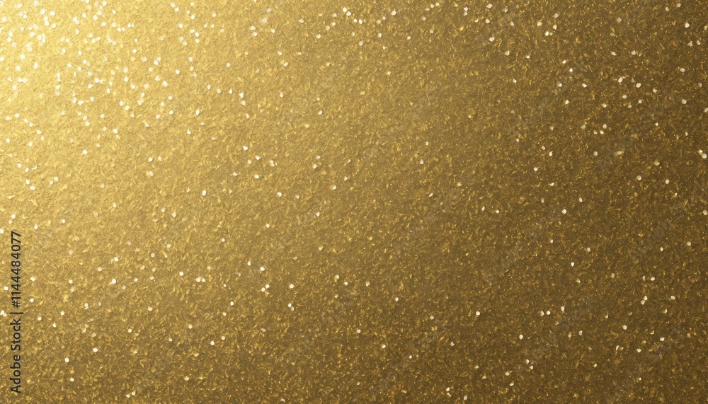Golden glitter paper with soft, smooth shimmering textures Golden glitter paper with soft, smooth shimmering textures