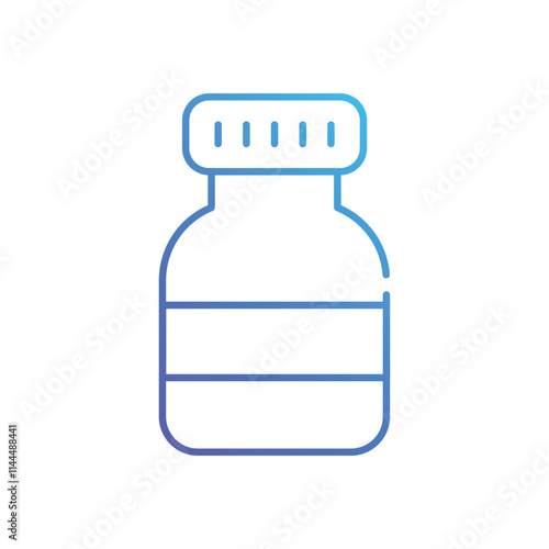 Vaccine Bottle vector icon