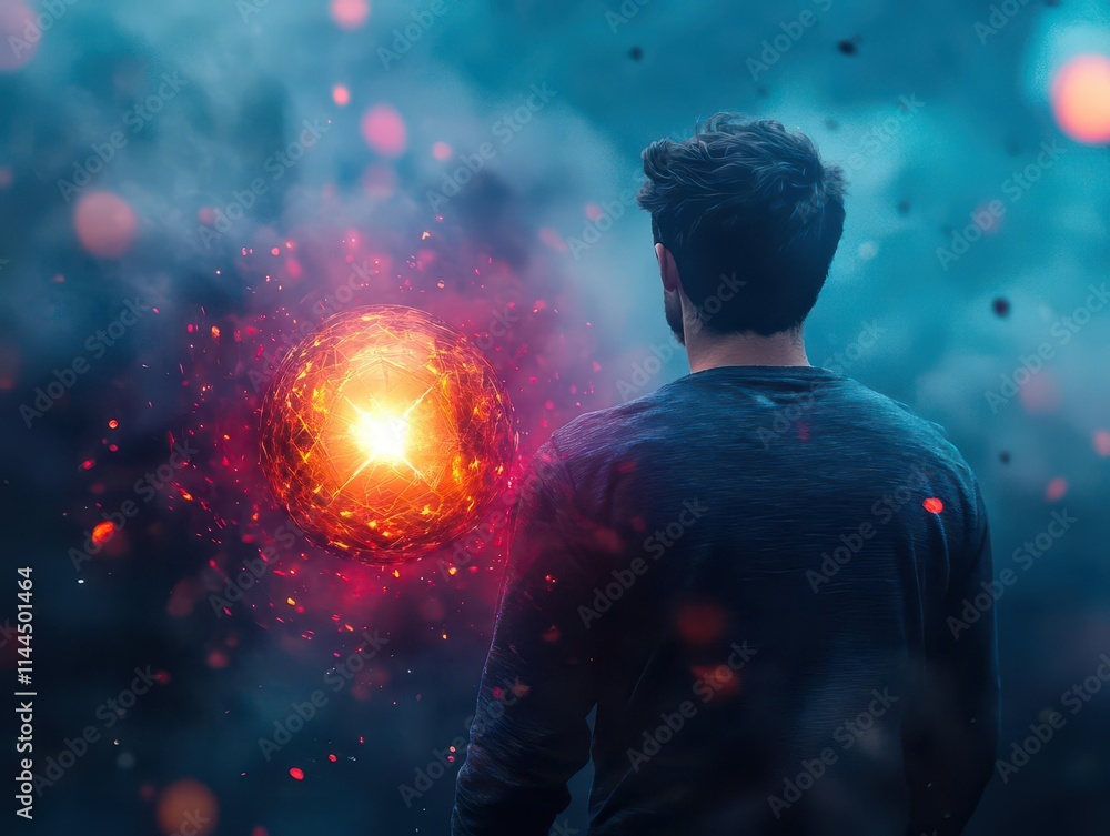 A battleready warrior with a radiant shield reflecting incoming attacks, a symbol of protection amidst chaos A battleready warrior with a radiant shield reflecting incoming attacks, a symbol of protection amidst chaos