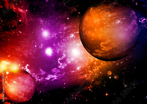 Wallpaper Mural galaxy in a free space. Torontodigital.ca