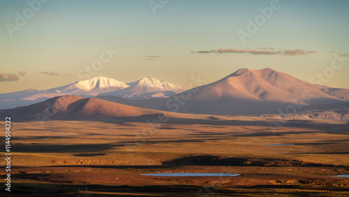 Obraz na płótnie Altiplano in Bolivia, South America w salonie