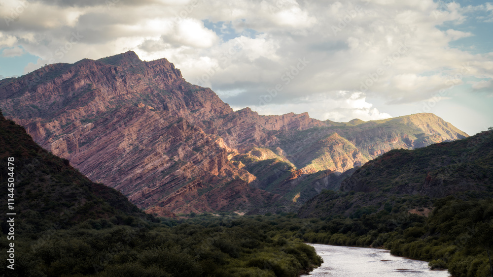 Cafayate in Salta Region Northern Argentina