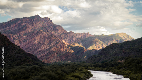 Obraz na płótnie Cafayate in Salta Region Northern Argentina w salonie