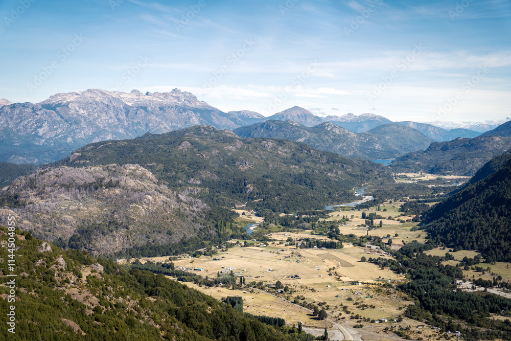 Southern Chile Mountains and Lakes