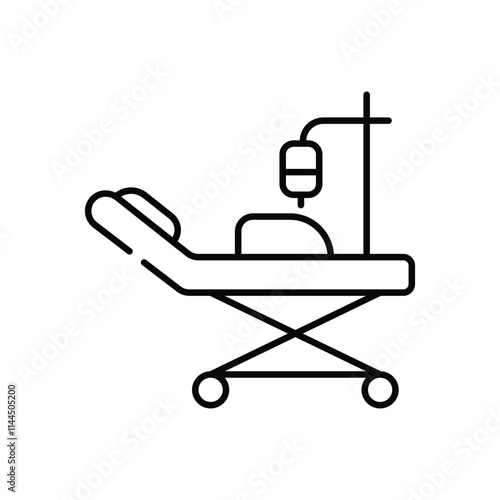 Stretchers vector icon