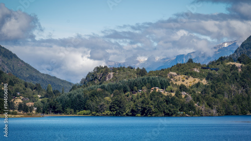 Obraz na płótnie Southern Chile Mountains and Lakes w salonie