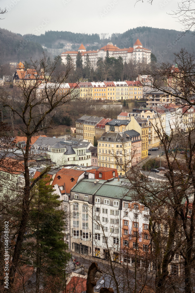 Karlovy Vary in Czech Republic