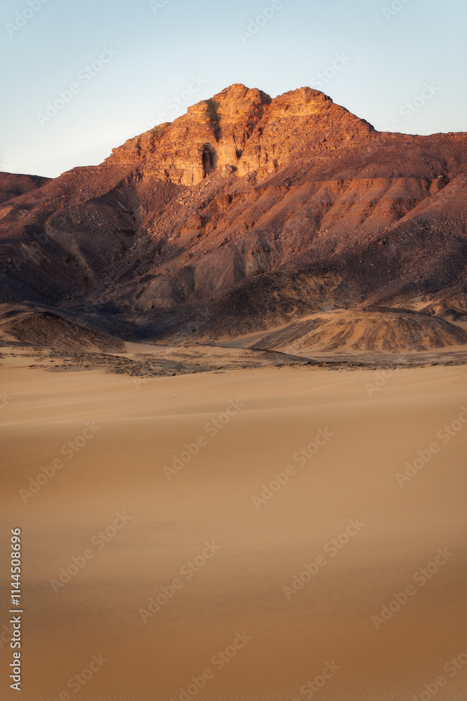 Sahara Desert Tadrart Rouge in Southern Algeria