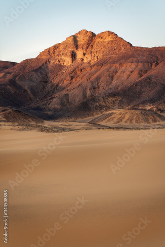 Obraz na płótnie Sahara Desert Tadrart Rouge in Southern Algeria w salonie