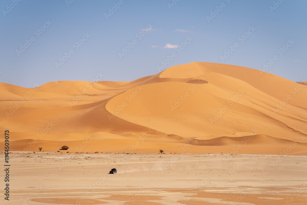 Sahara Desert Tadrart Rouge in Southern Algeria