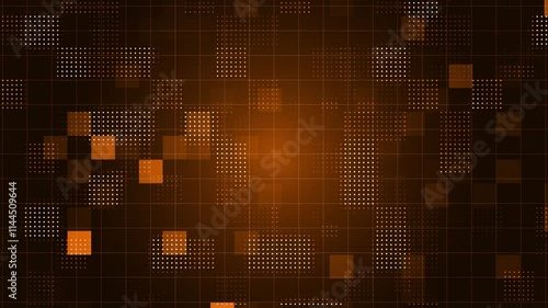 Digital Square Background.