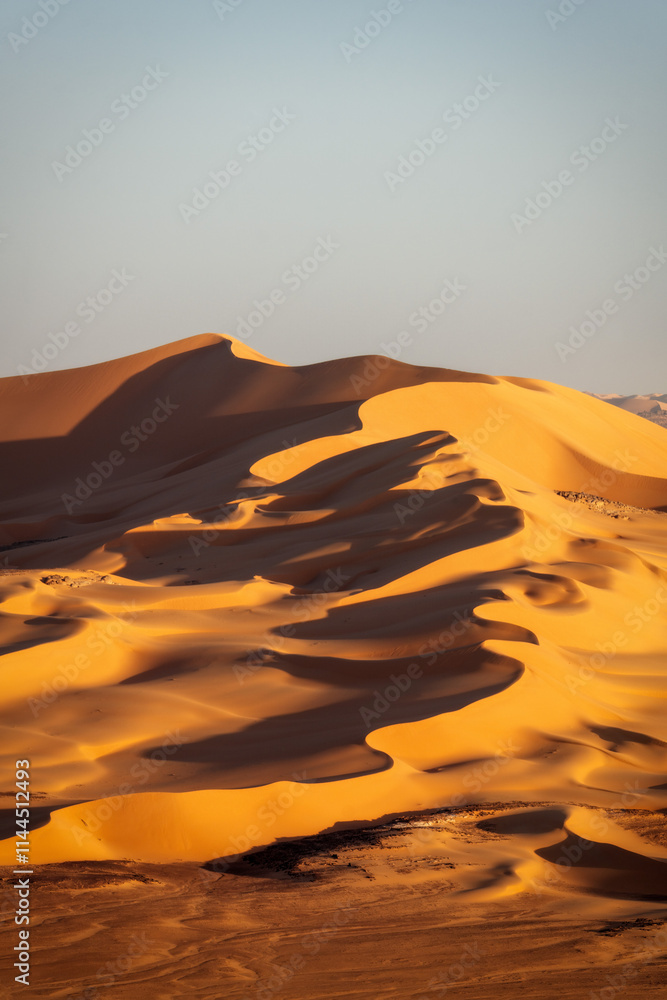 Sahara Desert Tadrart Rouge in Southern Algeria
