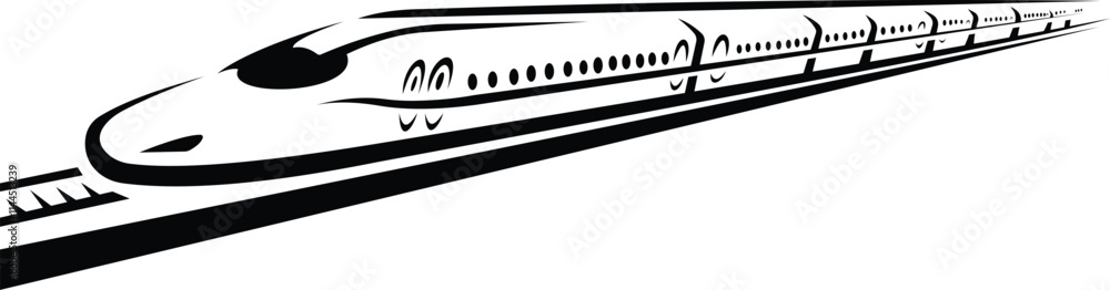 High-speed Bullet Trains design High-speed Bullet Trains design