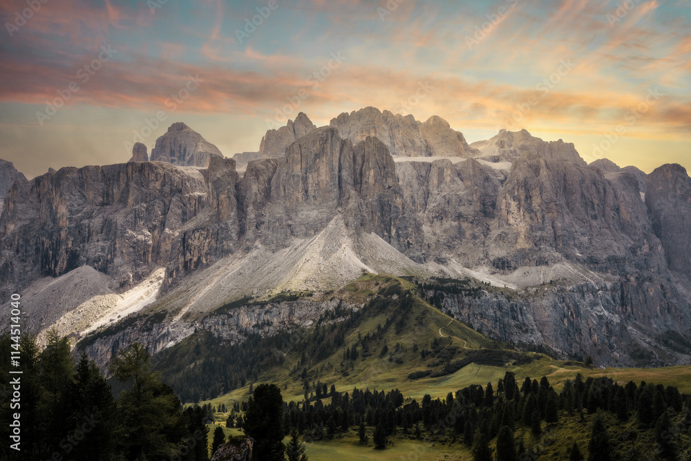The Dolomites Mountains in Northern Italy