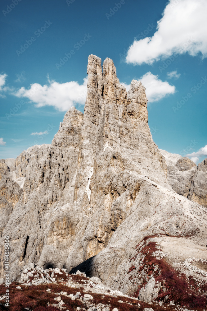 Torri del Vajolet in the Dolomites, Italy