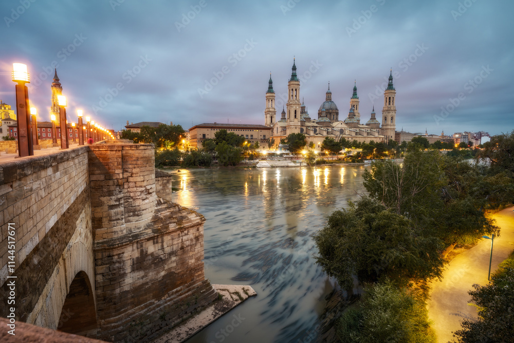 Zaragoza Cathedral in northern Spain