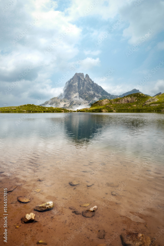 Mountain Lake in the French Pyrenees