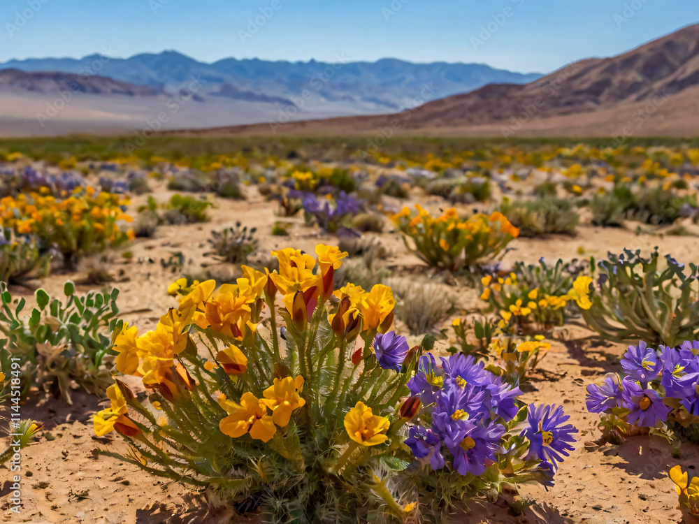 Fototapeta premium flowers in the mountains