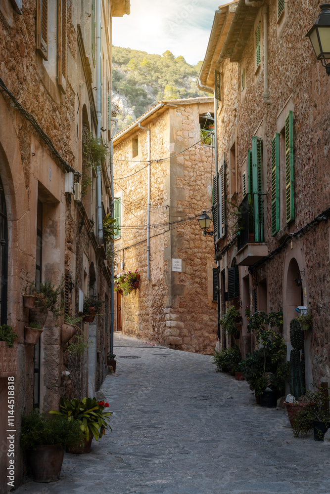 Small Alleyways in Majorca Villages