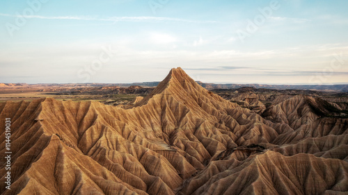 Las Bardenas Reales Desert in Northern Spain