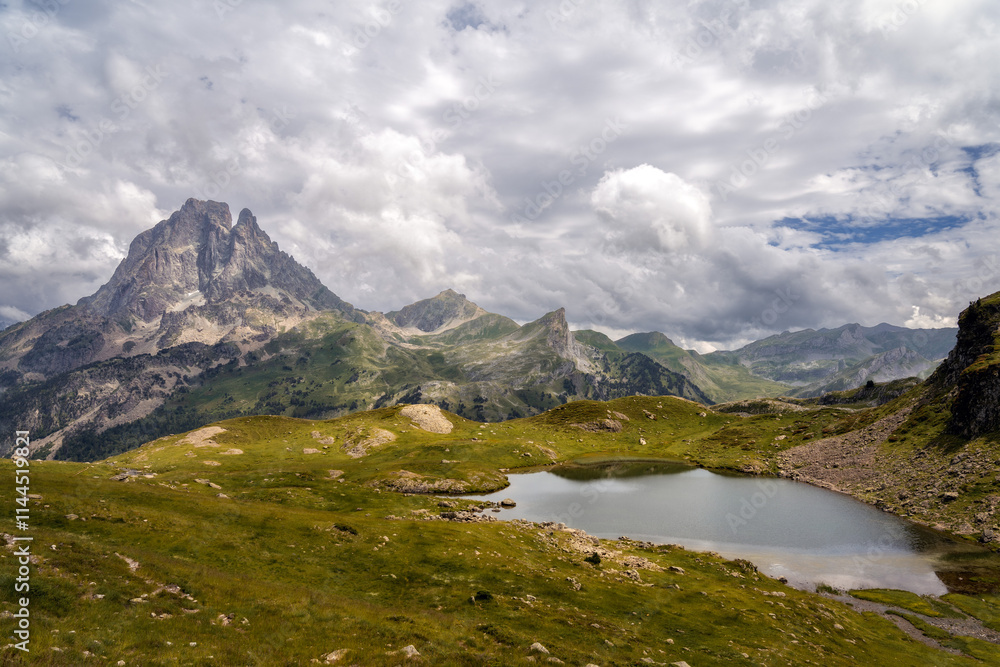 Mountain Lake in the French Pyrenees