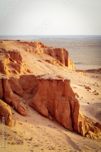 Obraz na płótnie Gobi Desert in Central Mongolia w salonie