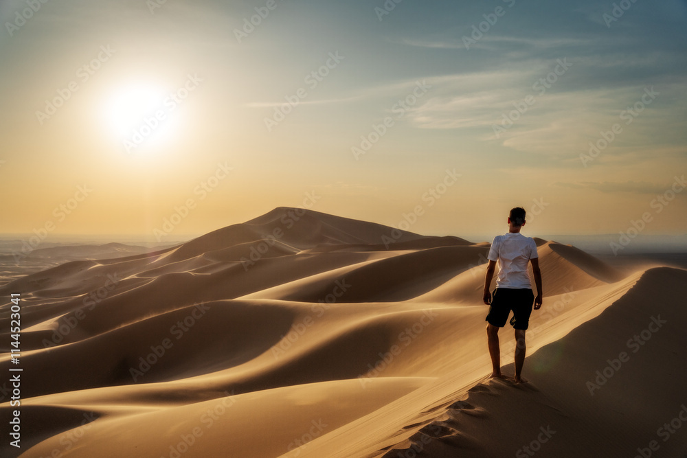 Gobi Desert in Central Mongolia