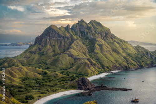 Padar Island in Komodo National Park Indonesia