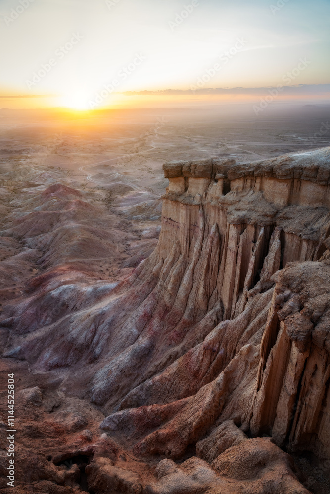 Gobi Desert in Central Mongolia