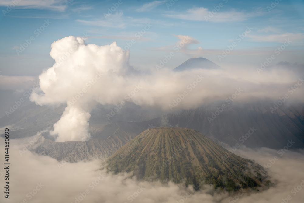 Mount Bromo Volcano on Java Indonesia