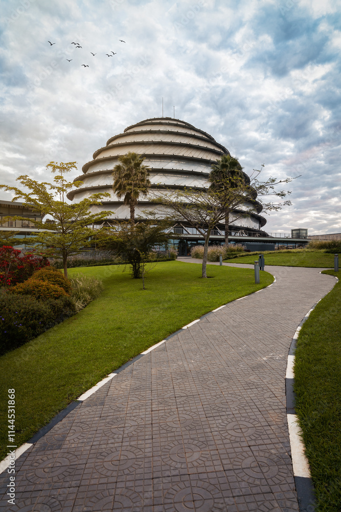 Kigali Convention Center in Rwanda