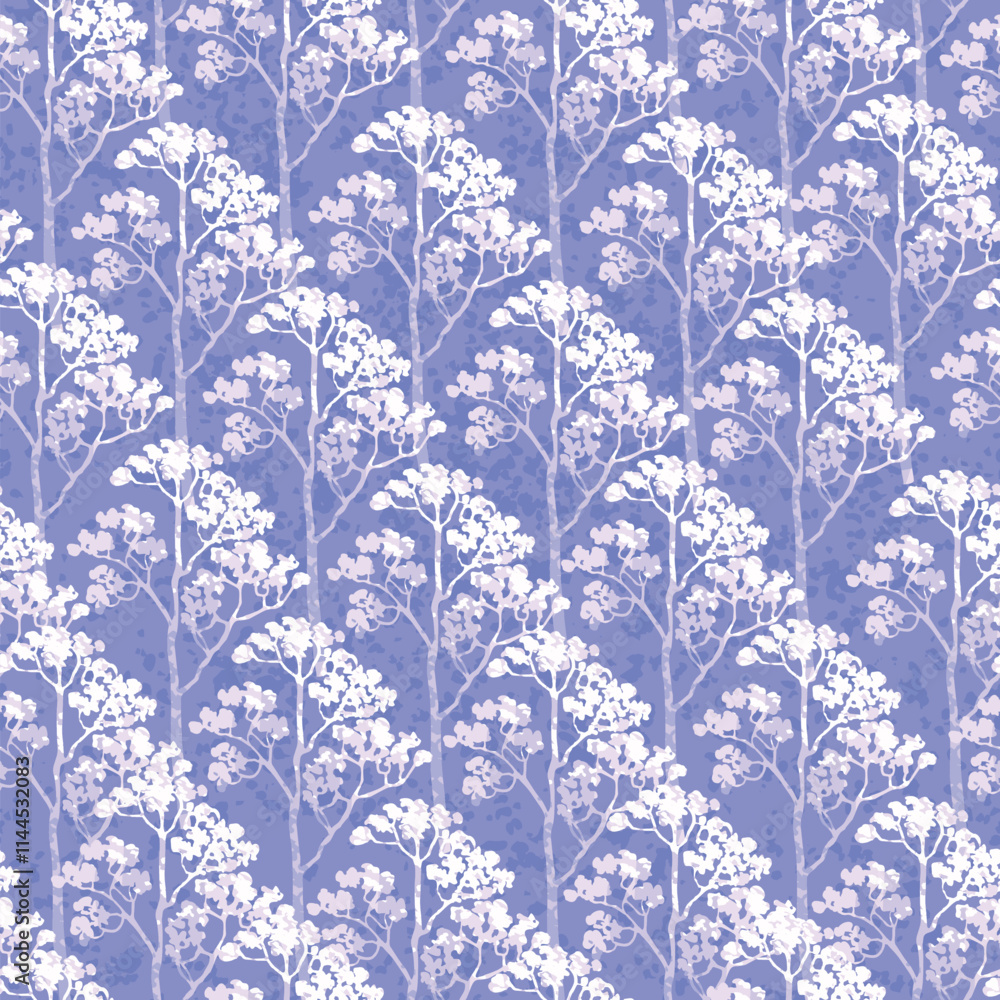 Seamless Pattern with Floral Motive Seamless Pattern with Floral Motive