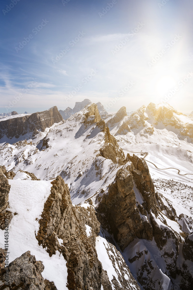The Dolomites Mountains in Northern Italy