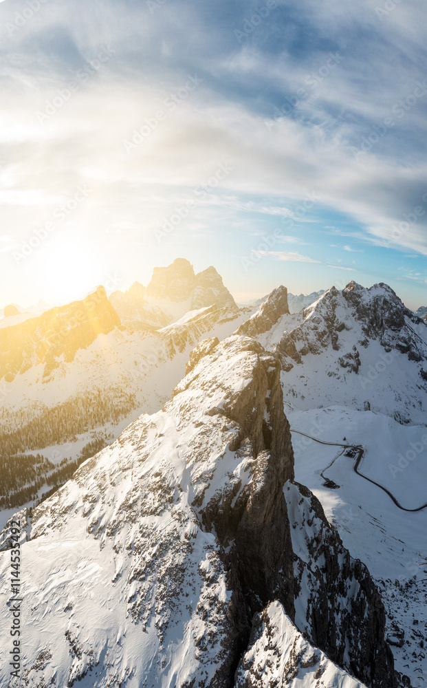 The Dolomites Mountains in Northern Italy