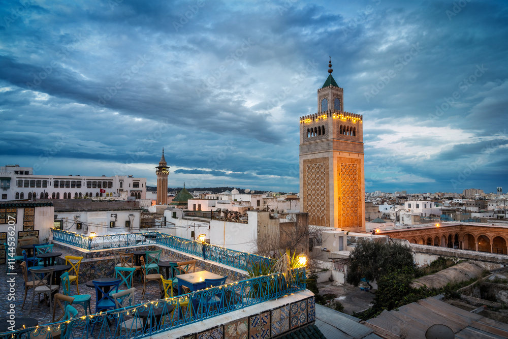 Sidi Bou Said In Tunis, Tunesia