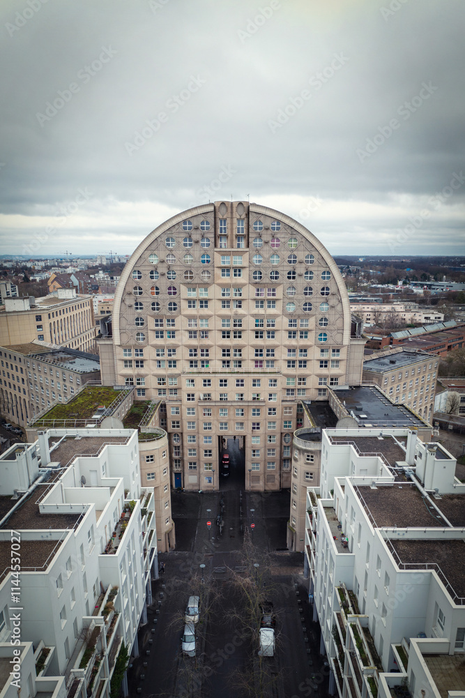 Brutalist Architecture in Suburban Paris
