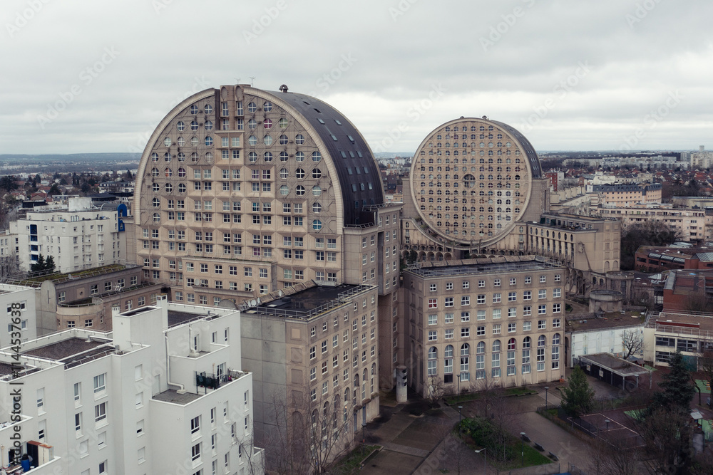 Brutalist Architecture in Suburban Paris