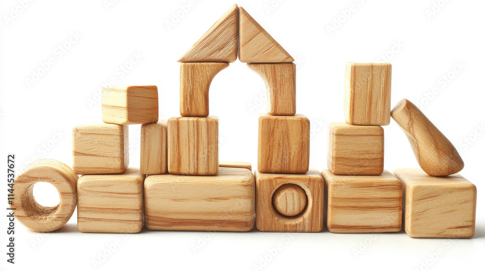 3d wood cube block to play game realistic vector. Isolated wooden education cubic toy design. Building brick toy piece set mockup. 4 basic timber clear brown object perspective side view closeup. 3d wood cube block to play game realistic vector. Isolated wooden education cubic toy design. Building brick toy piece set mockup. 4 basic timber clear brown object perspective side view closeup.