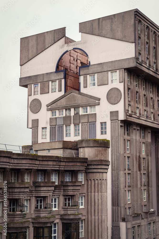 Brutalist Architecture in Suburban Paris