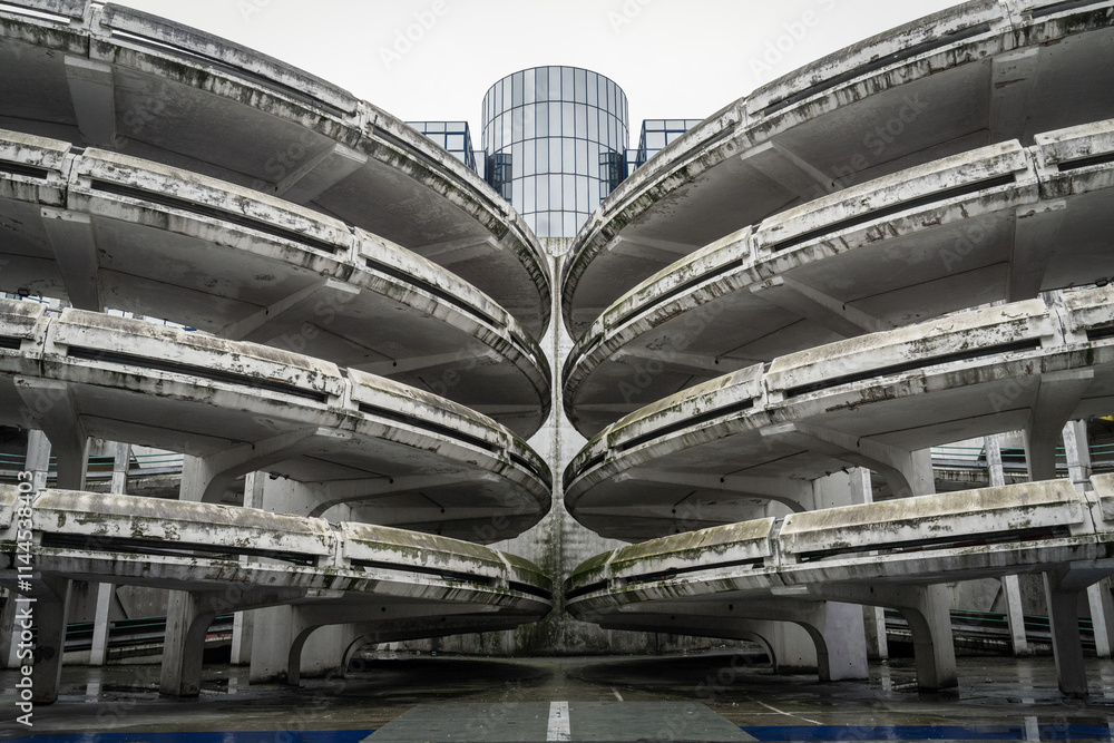 Brutalist Architecture in Suburban Paris