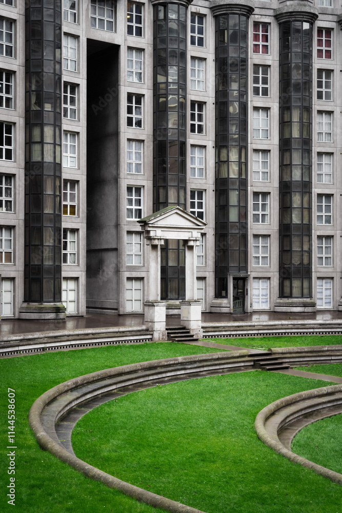Brutalist Architecture in Suburban Paris