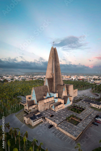 Obraz na płótnie Basilica Nuestra Senora De La Altagracia Dominican Republic w salonie