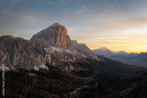 The Dolomites Mountains in Northern Italy photo