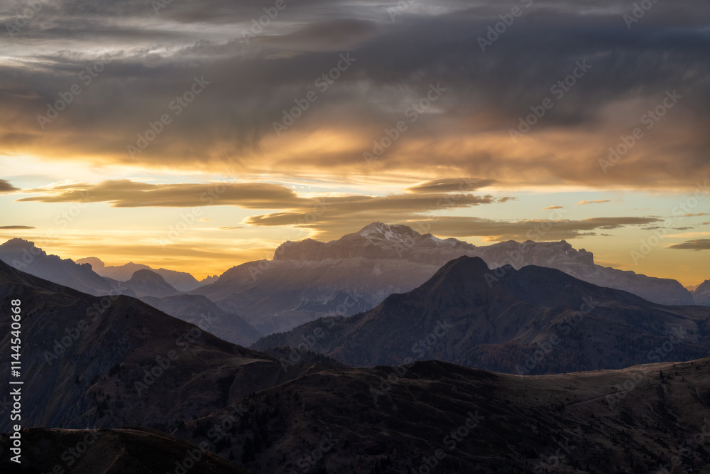 The Dolomites Mountains in Northern Italy