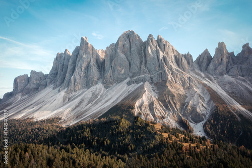 Obraz na płótnie Geisleralm in the Italian Dolomites w salonie
