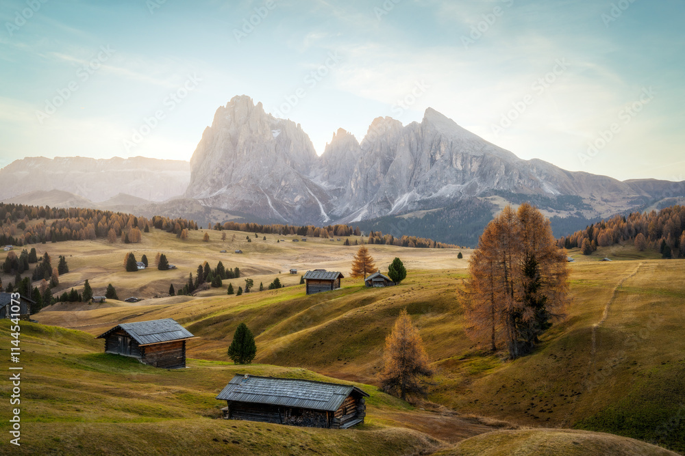 Alpe di Siusi in the Italian Dolomites