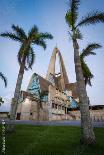 Obraz na płótnie Basilica Nuestra Senora De La Altagracia Dominican Republic w salonie